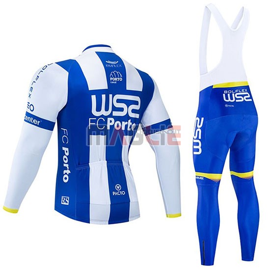 Maglia W52 FC Porto Manica Lunga 2020 Bianco Blu - Clicca l'immagine per chiudere